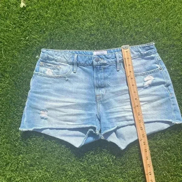 Frame Le Grand Garçon shorts blue size 29 - Picture 1 of 6
